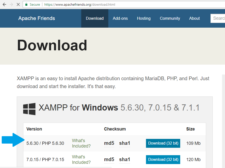 magento free download for xampp