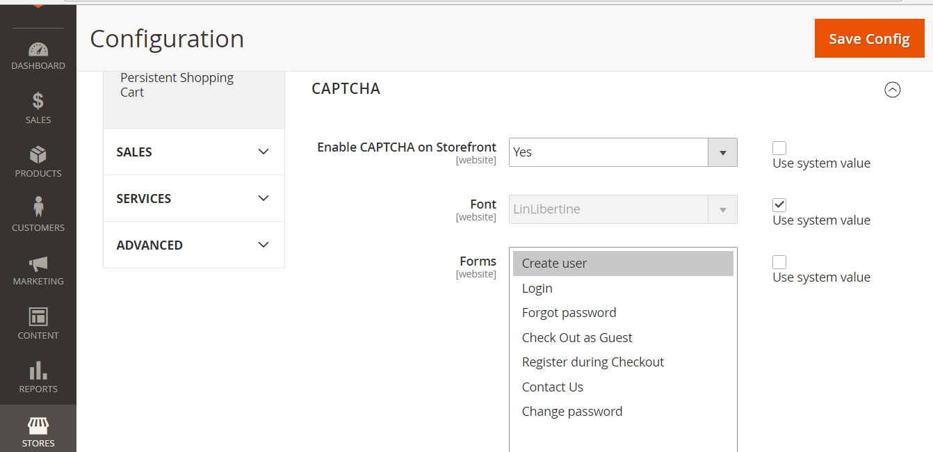 magento 2 captcha devdocs