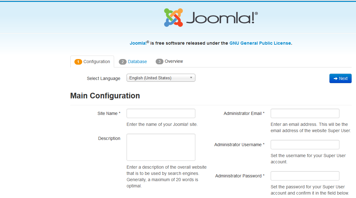 joomla xampp install