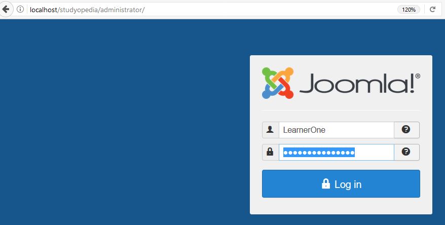 Joomla Login as admin