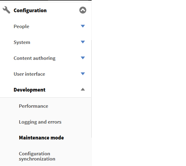 Drupal Maintenance Mode