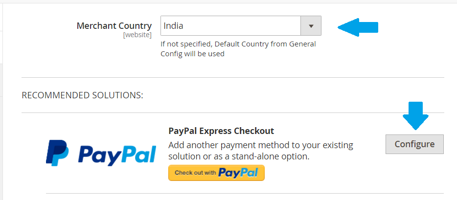 Magento PayPal Payment Method