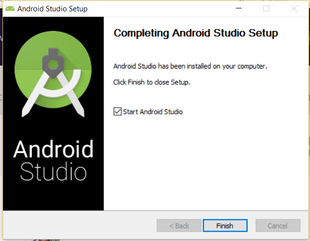 Start Android Studio