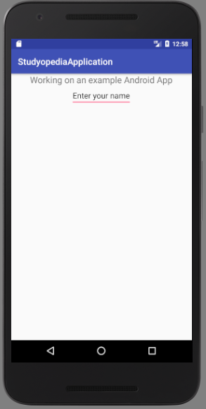 Android TextView Output