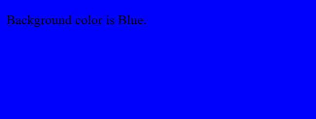 CSS RGB blue
