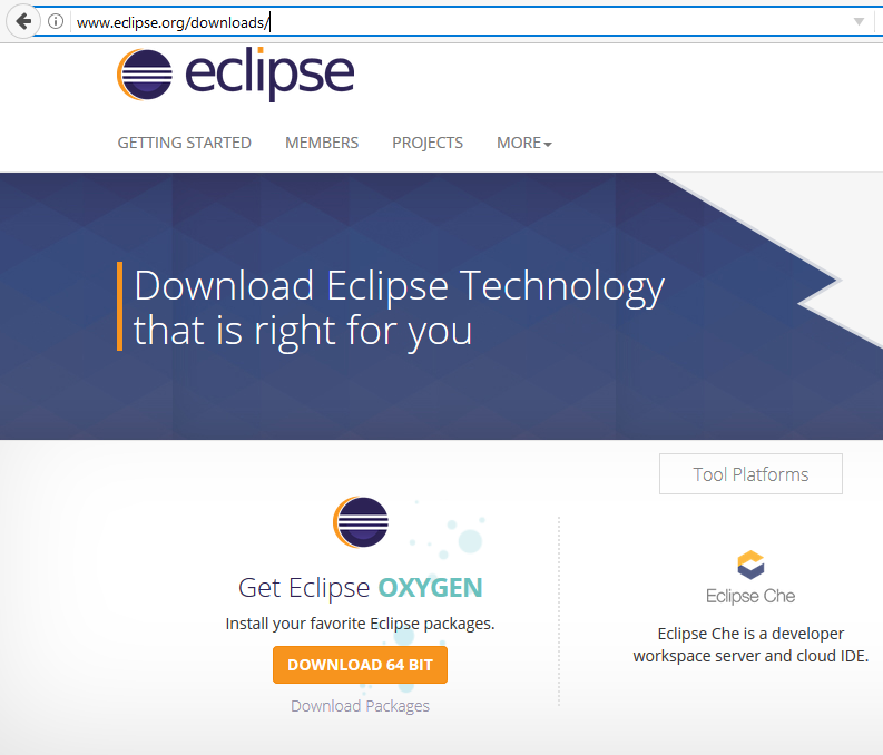 Download Eclipse IDE