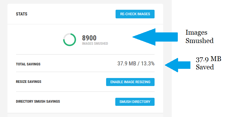 WP Smush to optimize images