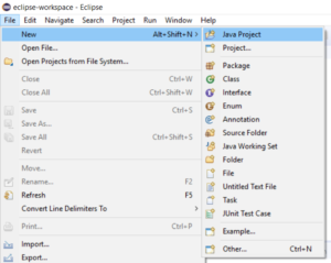 Create New Java Project in Eclipse - Studyopedia