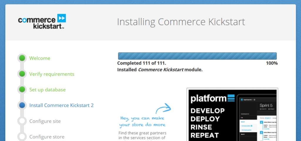 How to Install Drupal Commerce Kickstart 2 on localhost - Studyopedia