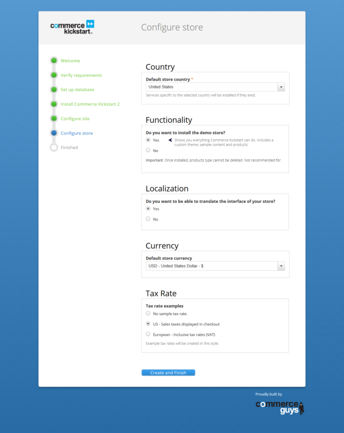How to Install Drupal Commerce Kickstart 2 on localhost - Studyopedia