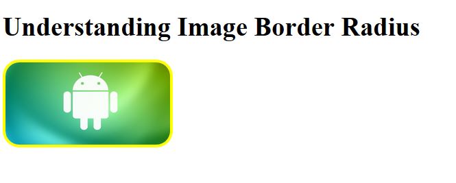 Image Border Radius Output