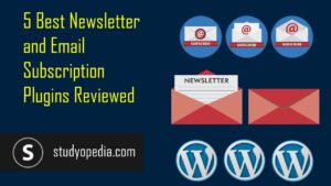 Best WodPress Newsletter & Email Subscription Plugins