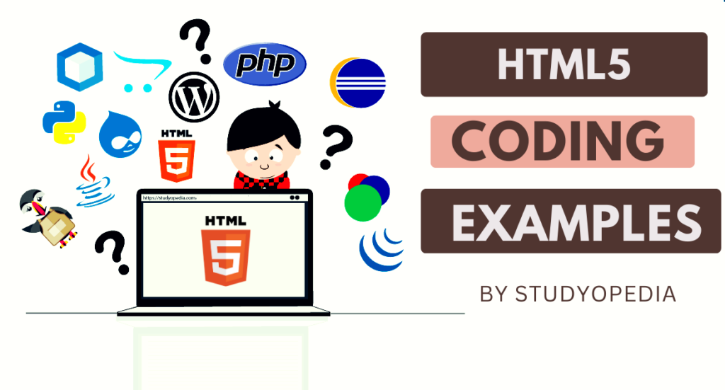 HTML5 Coding Examples Studyopedia
