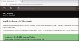 java 14 скачать