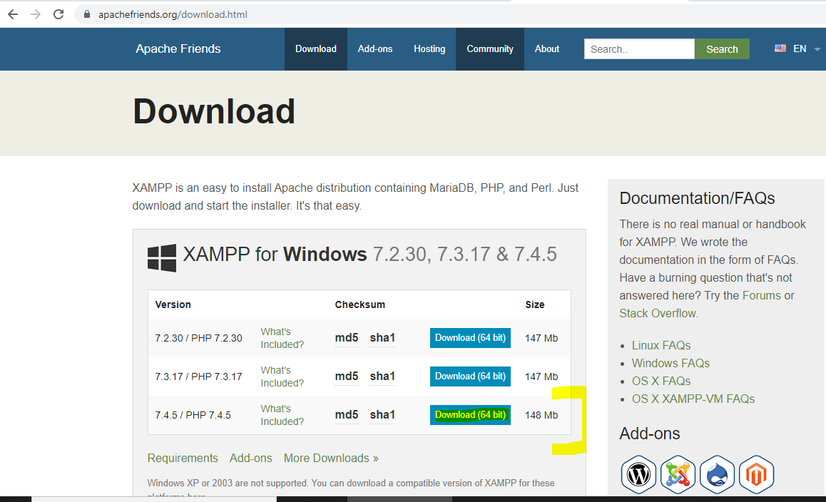Run your first PHP program in XAMPP Server on localhost - Studyopedia