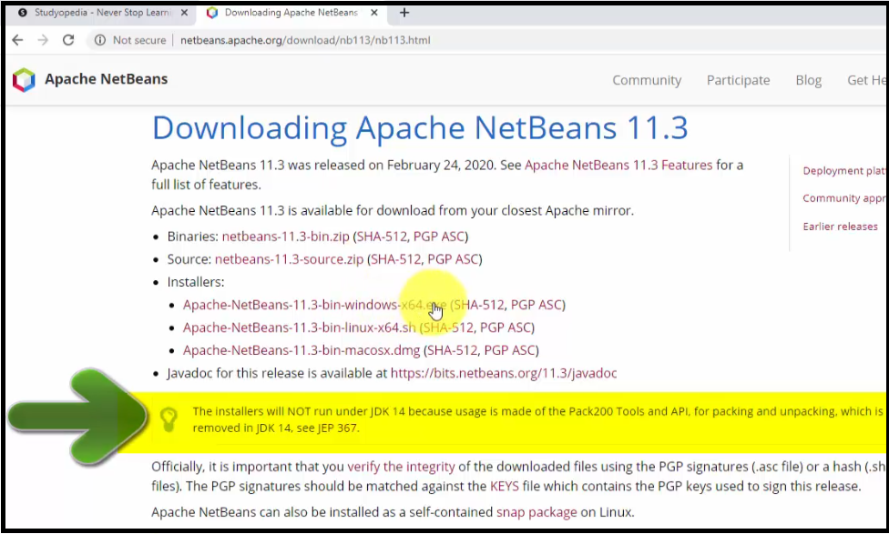 NetBeans doesnt support JAVA JDK 14