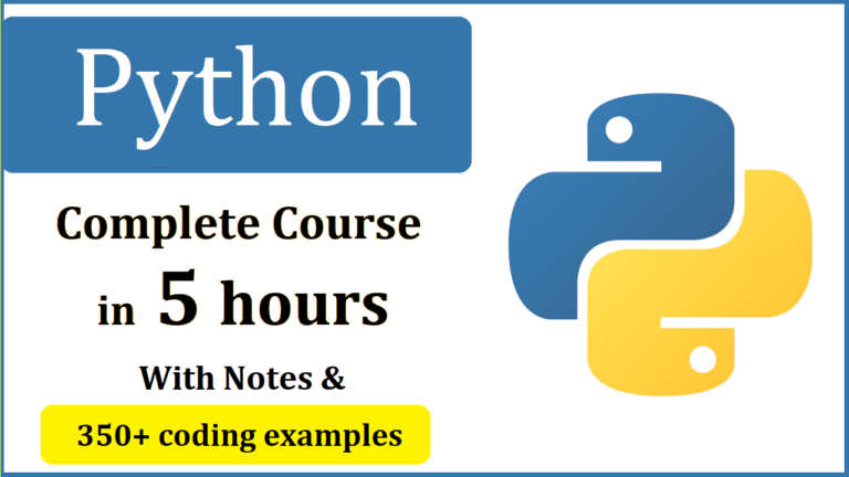 Python Tutorial | Learn Python Programming - Studyopedia