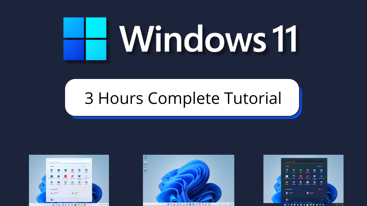 Windows 11 Tutorial