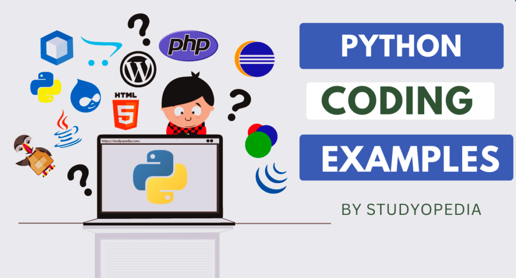Python Programming Examples Studyopedia