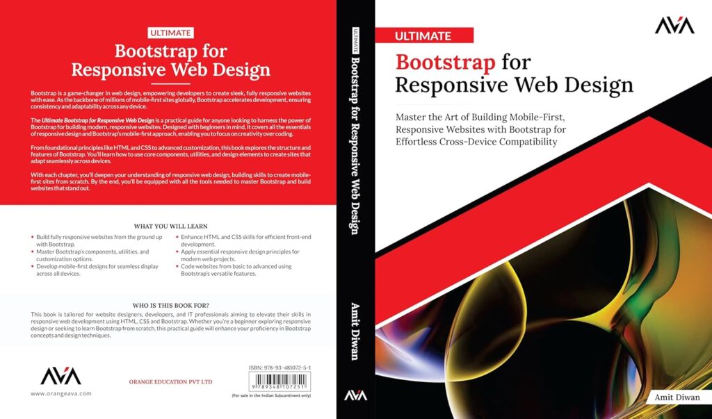 Bootstrap Book by Amit Diwan