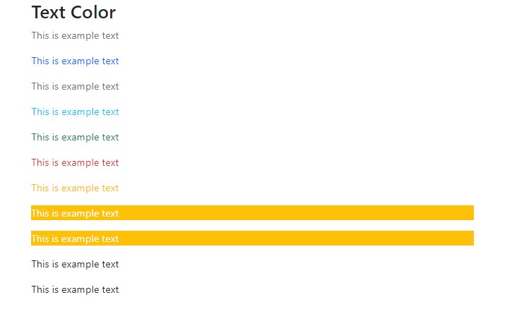 bootstrap-change-text-color-studyopedia