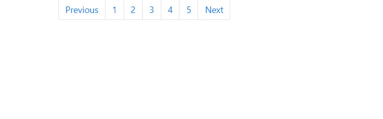 Bootstrap Pagination