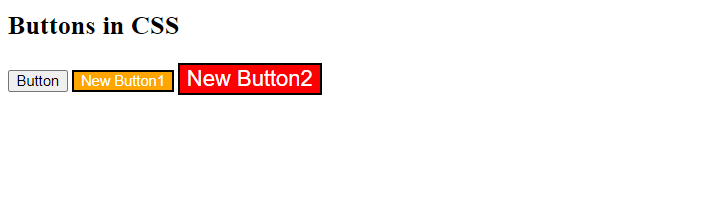 CSS Buttons Change the Color