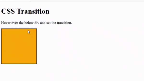 CSS transition properties