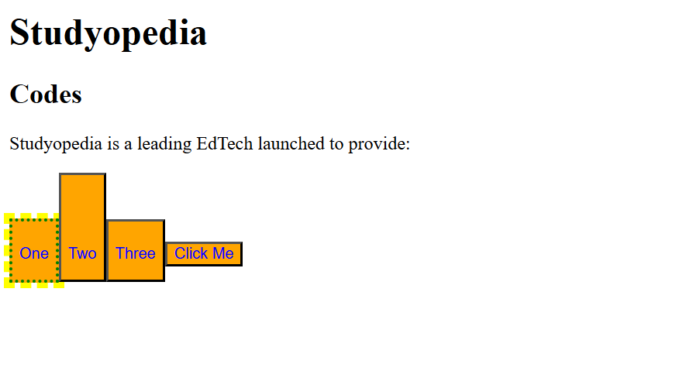 CSS - Padding - Studyopedia