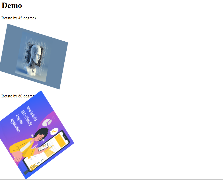 rotate3d method in css