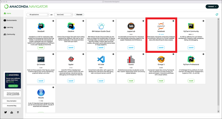 Anaconda Navigator
