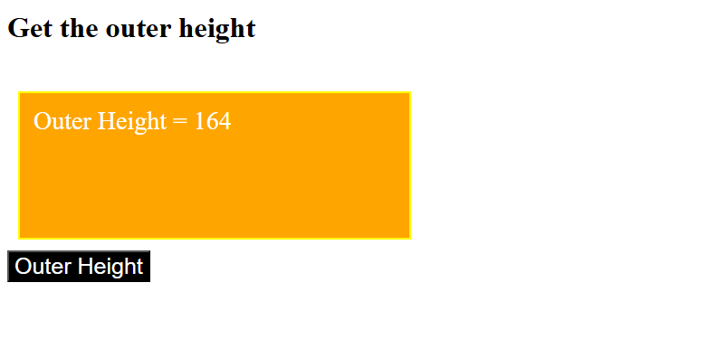 OuterHeight in jquery