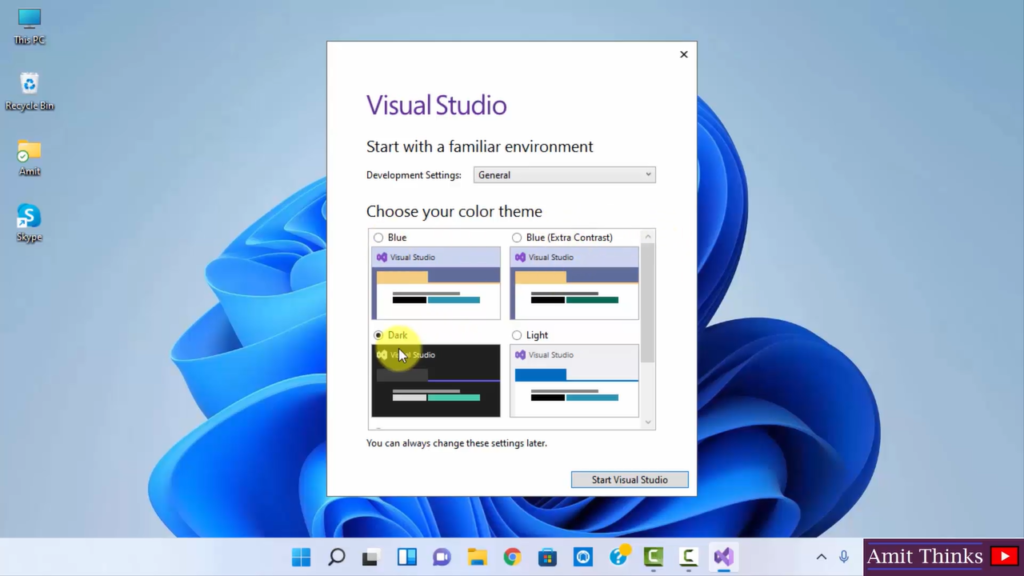 Visual Studio Dark Theme
