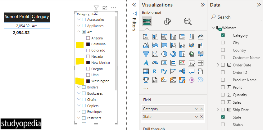 Select multiple values from a slicer in Power BI