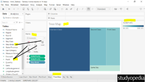 1. Create a Tree Map in Tableau