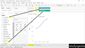 1. Filter Dates in Tableau