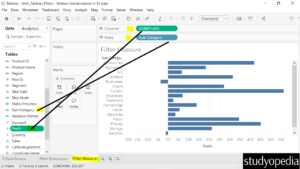 1. Filter Meaures in Tableau