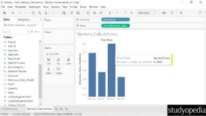 15. Numeric calculations in Tableau