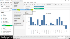 2. Create a Calculated Field for a Measure field in Tableau