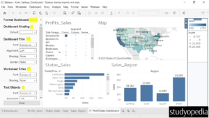 22. Change the Tableau dashboard color, font, border, etc