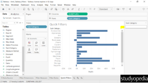 6. Set the expression for wildcard in Tableau