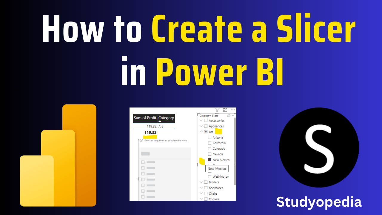 Create a Slicer in Power BI