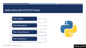 Data Analysis with Python Studyopedia