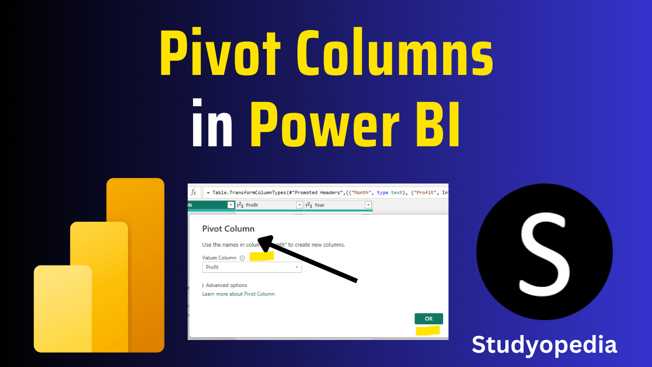 Pivot Columns in Power BI