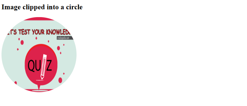 clip-path property in css
