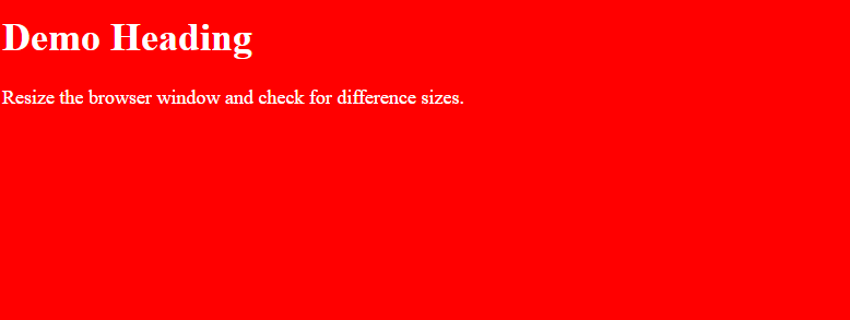 Media Queries for Desktop