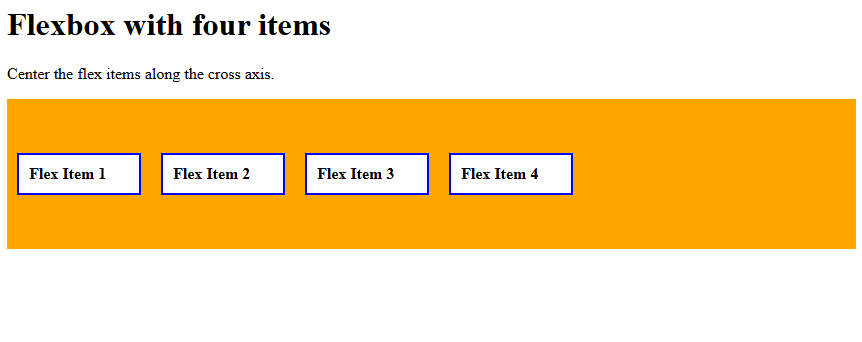 align items center css