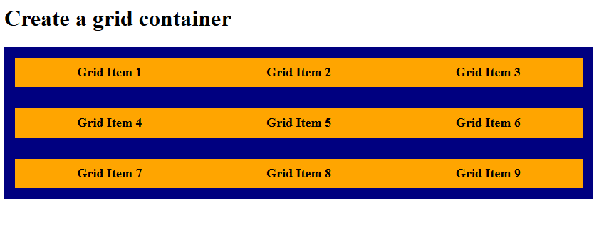 row-gap Property in css