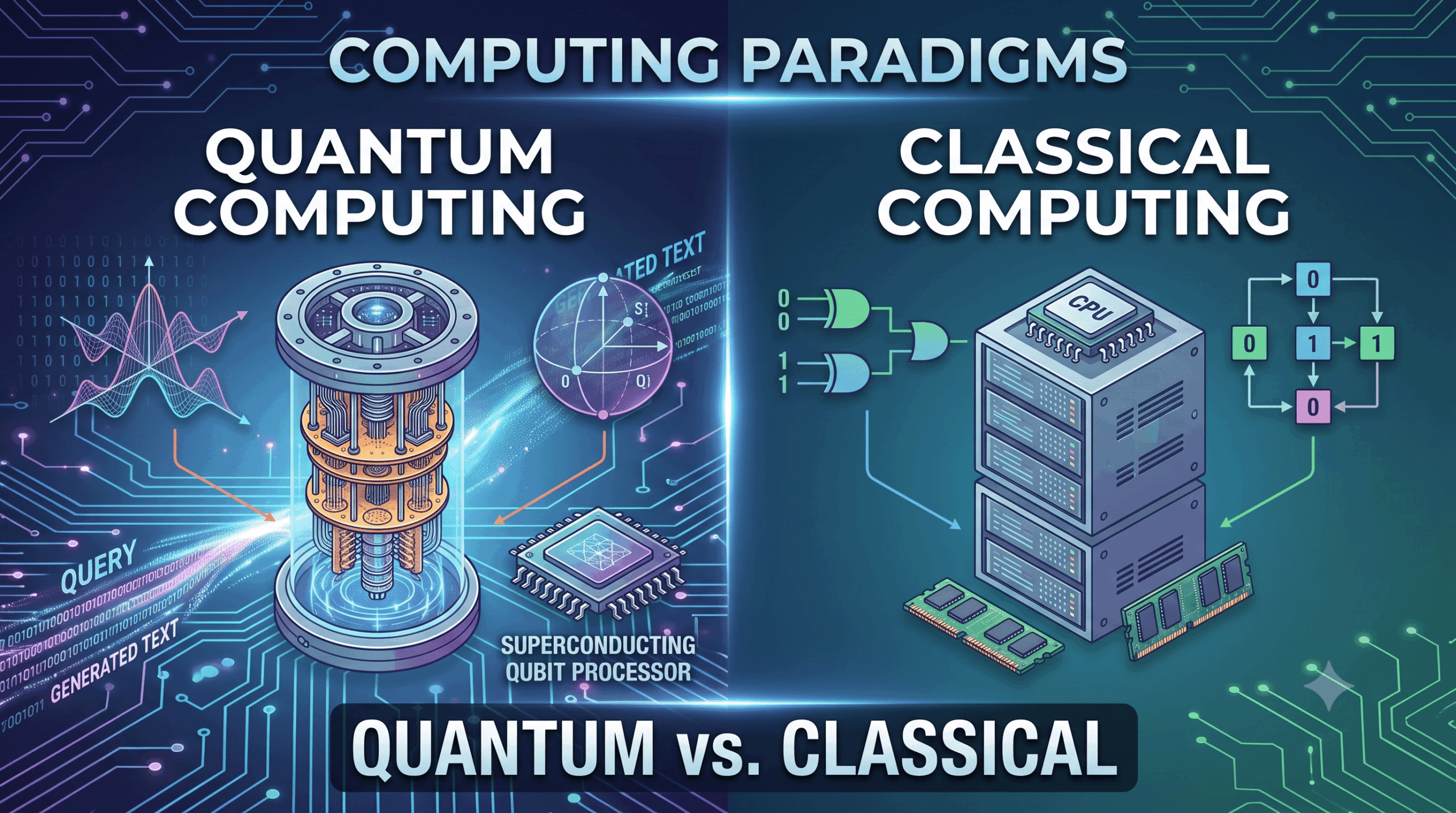 Quantum Computing vs. Classical Computing