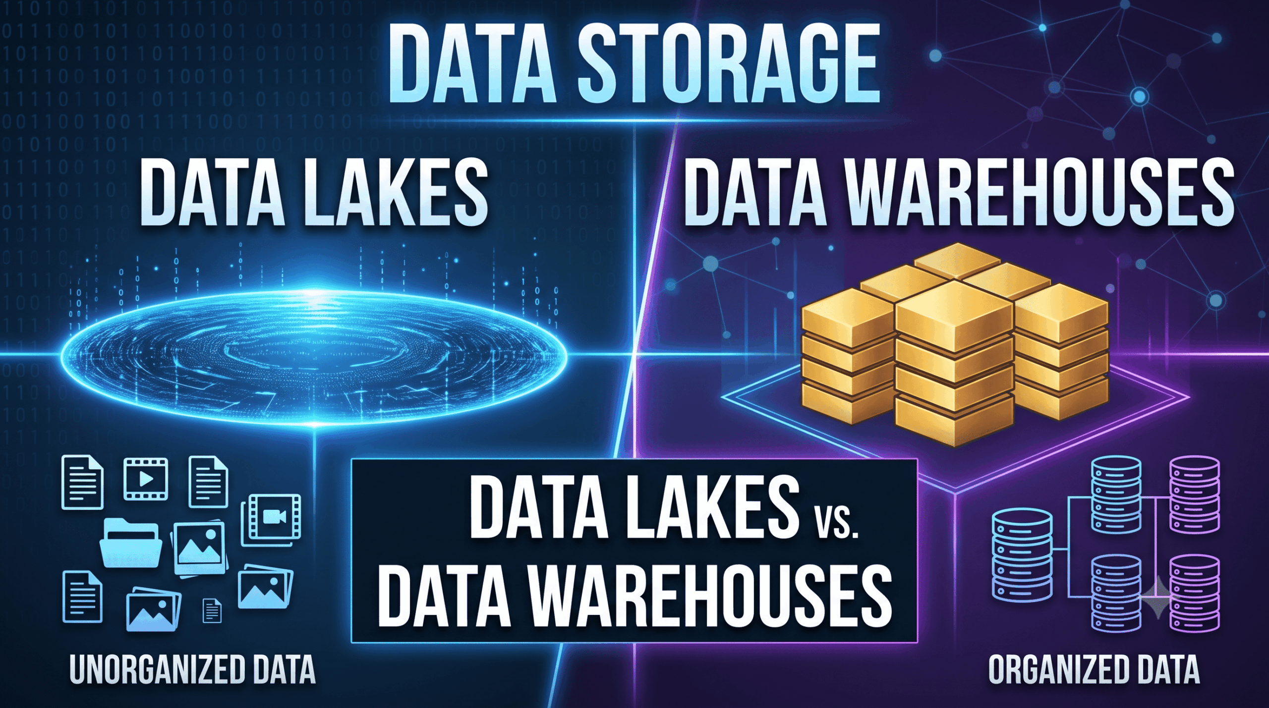 Data Lakes vs. Data Warehouses